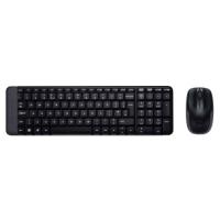 1 x Kit tastatura + mouse Logitech MK220, Wireless 