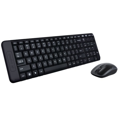 Kit tastatura + mouse Logitech MK220, Wireless 