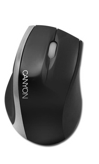 Mouse Canyon CNR-MSO01NS Black/Silver