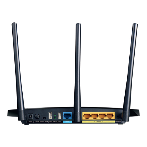 Router Wireless TP-LINK Dual Band Gigabit TL-WDR4300, N750, 1xWAN Gigabit, 4xLAN Gigabit, 2xUSB