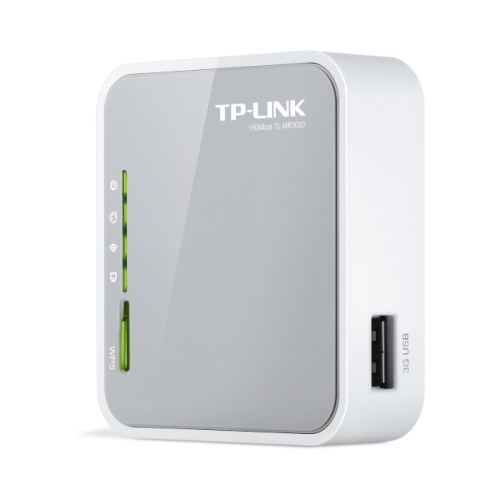 Router Wireless N TP-LINK TL-MR3020, 3G, portabil