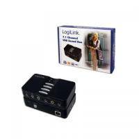 1 x Placa de sunet Logilink Sound Box UA0099 USB 7.1 