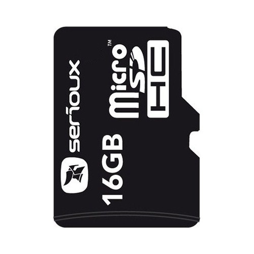 Card de memorie Serioux Micro-SDHC 16GB, Class 10 + Adaptor