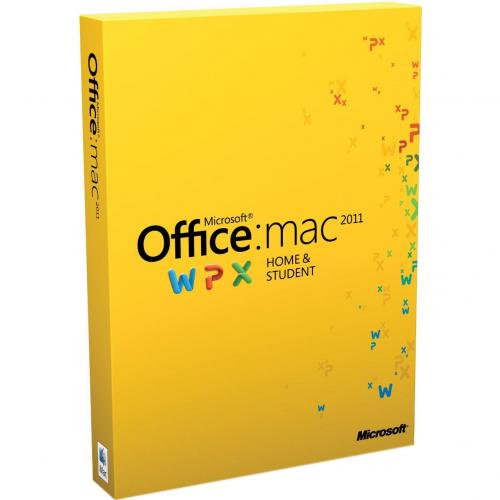  Microsoft Office Mac Home Student 2011, English