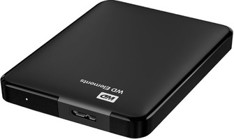 HDD extern Western Digital Elements, 500GB, 2.5", USB 3.0&USB 2.0, Black