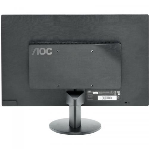  Monitor LED AOC E2070SWN, 19.5", 1600x900, 5ms, 200cd, contrast 20mil:1, VGA, negru