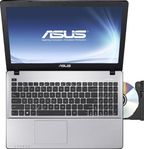 Notebook ASUS X550JK-XX116D, 15.6" HD LED, Intel i7-4710HQ 2.50GHz (pana la 3.5GHz), RAM 4GB DDR3, HDD 1TB, video dedicat nVidia GTX850 2GB DDR3, DRW, BT, DOS, Dark Gray