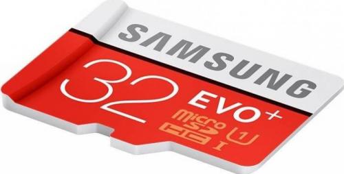 Card memorie microSD SAMSUNG EVO Plus 32GB, Clasa 10, UHS-1, R/W - 80/20MBps + adaptor SD