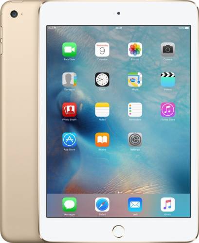 Tableta Apple iPad Mini 4, 7.9", Apple A8 1.5 GHz, 2GB, 128GB, PowerVR GX6450, Wi-Fi + Cellular LTE 4G, iOS 9,  Gold