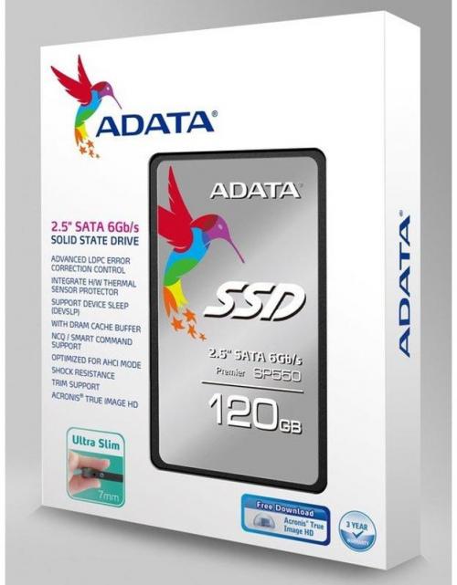 SSD ADATA Premier SP550, 2.5", 120GB, SATA3