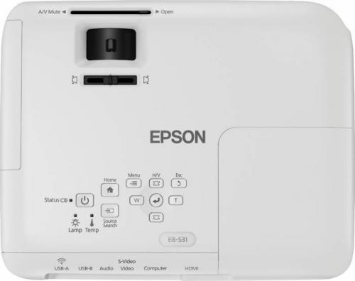 Videoproiector Epson EB-S31, Alb
