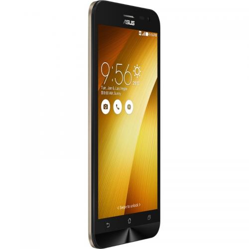 Telefon mobil ASUS ZenFone 2 Laser ZE500KL, 5", CPU quad 1.2GHz, 2GB RAM, 16GB flash, 4G, Dual SIM, Gold