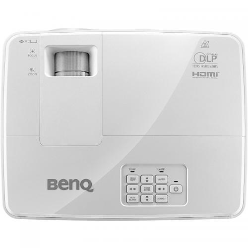 Videoproiector BenQ MS527, DLP, SVGA (800x600), 3300 lumeni, 13000:1, HDMI, Alb