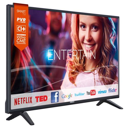 Televizor LED Horizon 43HL733F, 43", Full HD, Smart TV, Negru