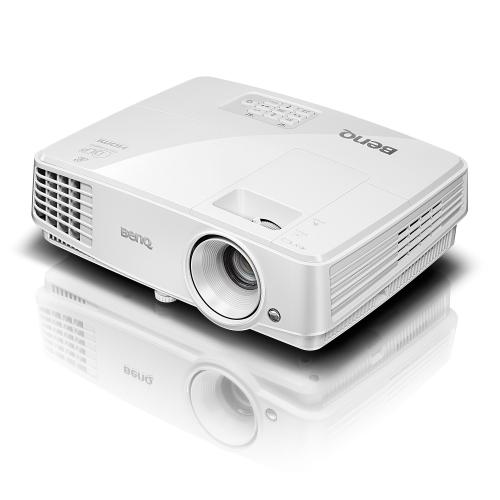  Videoproiector BENQ MW529, DLP, WXGA (1280x800), 3300lumeni, 13000:1, 3D, HDMI/VGA, telecomanda, alb