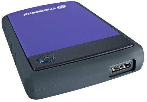 HDD Extern Transcend StoreJet2.5" H3P, 1TB, USB 3.0, 2.5", Purple