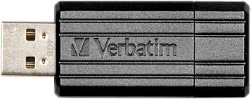 Memorie USB Verbatim Store 'n' Go PinStripe, 64GB, USB 2.0, Black 