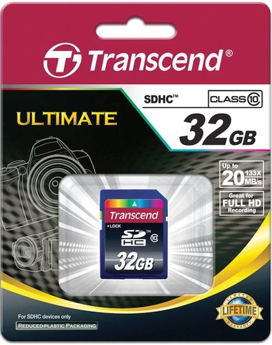 Card de memorie Transcend TS32GSDHC10, 32GB, Clasa 10