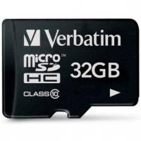 1 x Card de memorie Verbatim 44013, 32GB, Clasa 10