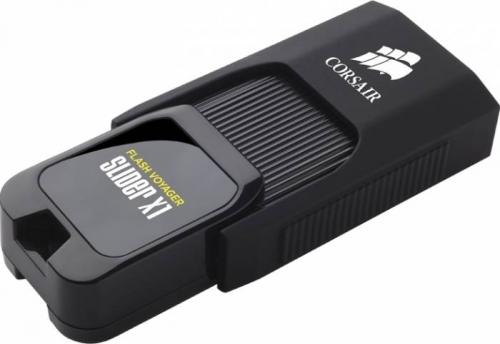 Memorie USB Corsair Voyager Slider X1 CMFSL3X1-32GB, 32GB, USB 3.0, Negru