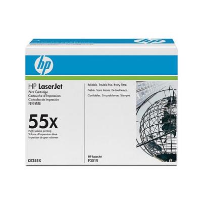 HP LaserJet CE255X Black Print Cartridge (12500 pag), original