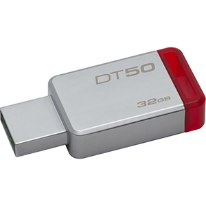 Memorie USB Kingston DataTraveler 50, 32GB, USB 3.1, Red