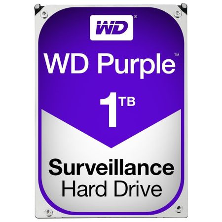Hard-disk Western Digital Surveillance Purple, 1TB, SATA 3, 5400 rpm, 3.5"
