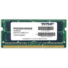 Memorie Patriot PSD38G16002S, 8GB DDR3,1600MHz, CL11