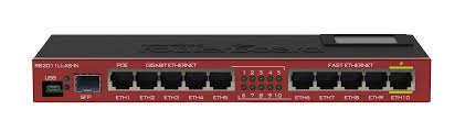 Router Mikrotik RB2011UIAS-IN, Red