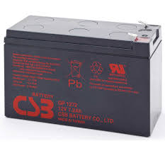 Baterie UPS CSB Batery GP1272F2, Black