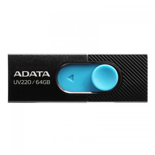 Memorie USB A-data AUV220-64G-RBKBL, 64GB, USB 2.0, Black/Blue