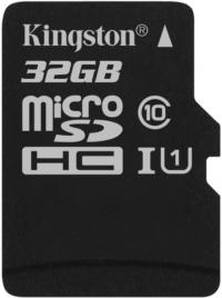 1 x Card de memorie Kingston SDCS/32GBSP, 32GB, Clasa 10