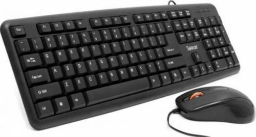 Kit Tastatura+mouse Spacer SPDS-S6201, Black