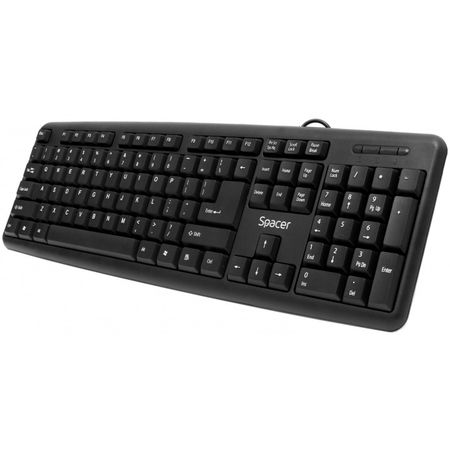 Tastatura Spacer SPKB-S62, Negru