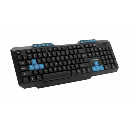  Tastatura LogiStep QWERT LSKB-518, Black