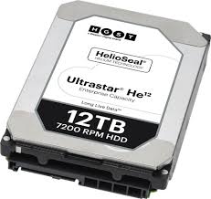 Hard-disk HGST Ultrastar HE12 HUH721212ALE604, 12TB, SATA3, 7200 rpm, 256MB, 3.5"