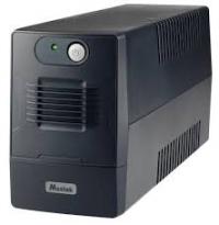 1 x UPS Mustek PowerMust 600 EG Line Interactive LED 600-LED-LIG-T10, Black