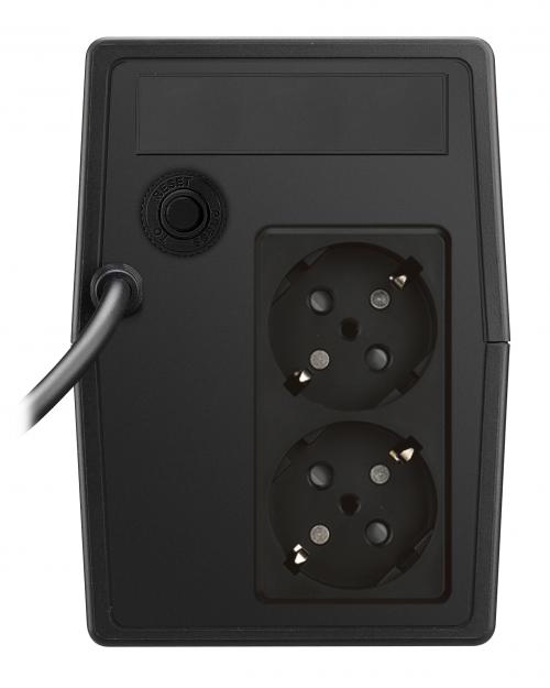 UPS Mustek PowerMust 600 EG Line Interactive LED 600-LED-LIG-T10, Black