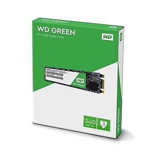 SSD WD 240GB, Green, M.2 SATA3, 6 Gb/s, M.2 2280