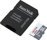 1 x Card de memorie SanDisk SDSQUNS-032G-GN3MA, 32GB, Clasa 10 + adaptor SD