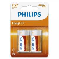 1 x  Baterii Philips LongLife C 2-blister 