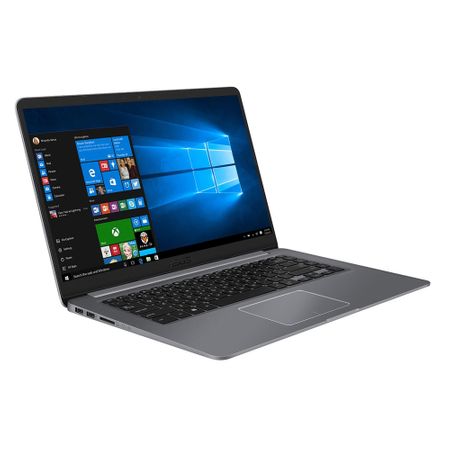 Notebook ASUS S510UA-BQ568R, 15.6" FullHD, Intel Core i7-8550U 1,8GHz 4C/8T, RAM 8GB DDR4, SSD 256GB, tastatura iluminata, FPR, Gray, Windows 10 Pro