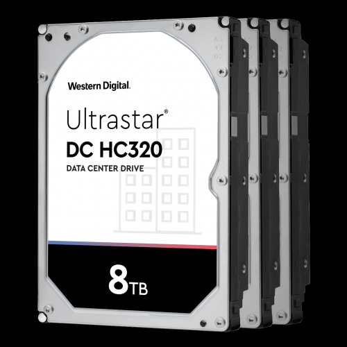 Hard-disk Western Digital Ultrastar DC HDD HC320 HUS728T8TALE6L4, 8TB, SATA 3, 7200 rpm, 256Mb, 3.5"