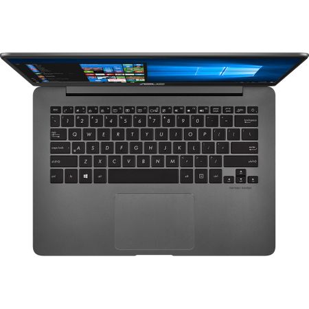 UltraBook ASUS ZenBook UX430UA-GV340R, 14" FHD, Intel Core i5-8250U pana la 3.40 GHz, RAM 8GB, SSD 256GB, video Intel Graphics 620, Tastatura iluminata, Grey METAL, Windows 10 Pro