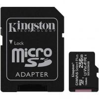 1 x Card de memorie Kingston SDCS2/256GB, 256GB, Clasa 10 + adaptor SD