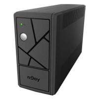 1 x UPS nJoy Keen 600 USB UPLI-LI060KU-CG01B, 600 VA / 360 W, Black