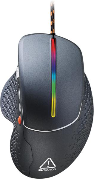 Mouse Gaming Canyon CND-SGM12RGB, Black