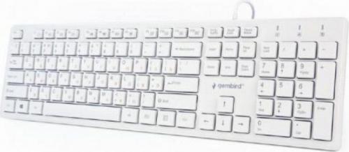 Tastatura Gembird Chocolate KB-MCH-03-W, White