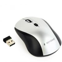1 x Mouse Gembird MUSW-4B-02-BS, Black/Silver