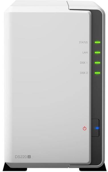 Network Attached Storage Synology DS220j, White
